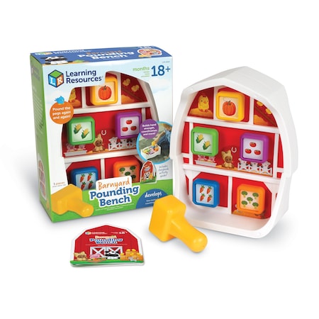 Learning Resources Barnyard Pounding Bench LER3064